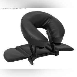 Black Massage Table Face Cradle